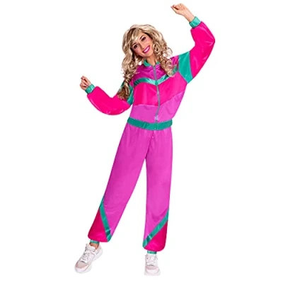Image of (PKT) (9906982) Adult Ladies Jogging Suit Costume (UK 8 10)