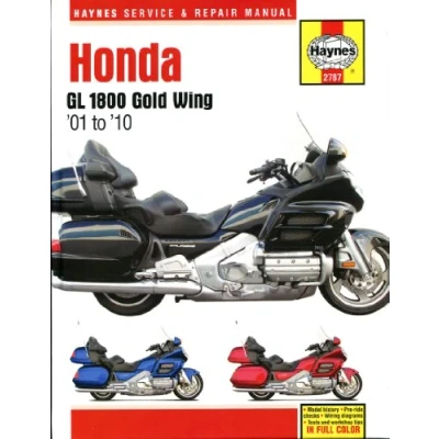 Image of Honda GL1800 Gold Wing 1800 (01 10) Haynes Repair Manual (Paperback)