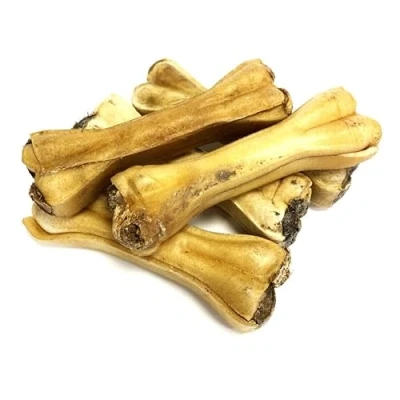 Image of Tripe Filled Bones x 10 Natural Rawhide Dog Treats Chews RHS