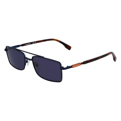 Image of Karl Lagerfeld KL348S Sunglasses, 401 Matte Blue, One Size