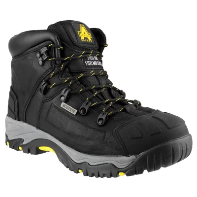 Image of Amblers Safety Unisex FS32 in Black Size 4 UK