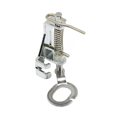Image of Large Metal Darning/Free Motion Sewing Machine Presser Foot Fits All Low Shank Singer, Brother, Babylock, Euro Pro, Janome, Kenmore, White, Juki, New Home, Simplicity, Elna and More.