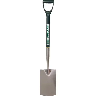 Image of Rutland Digging Spade Stainless Steel, Polypropylene Shaft