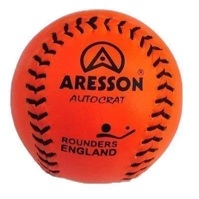 Image of Aresson Baseball Sports Autocrat Match Play Official Size Rounders Ball Orange