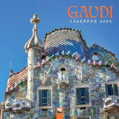 Image of Gaudí Wall Calendar 2025 (Art Calendar): Original Flame Tree Publishing Kalender [Kalender]