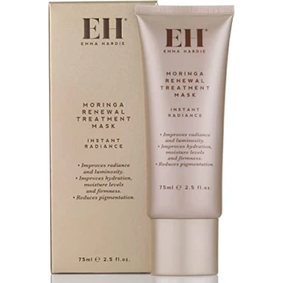 Image of Emma Hardie 75ml Moringa Renewal Treatment Mask, Moisturizes &amp; Firms Skin, Reduces Pigmentation Evens Out Complexion, Suitable for Sensitive Vegan Cruelty Free