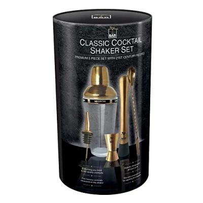 Image of Bar Originale Brass 5 Piece Cocktail Set