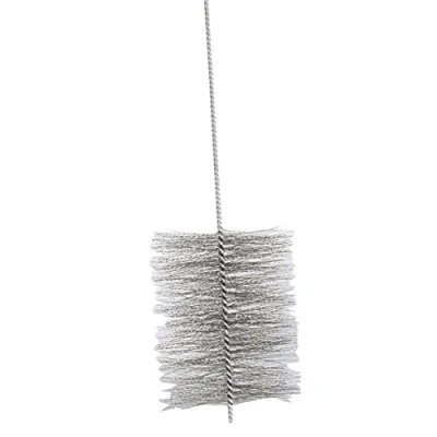 Image of Kamino Flam Flue Brush, Clockwise Rotating, Fireplace for interior and exterior use, easy to clean, can also be used in the Sanitary Space, Dimensions ca. Ø 180 x 150 cm