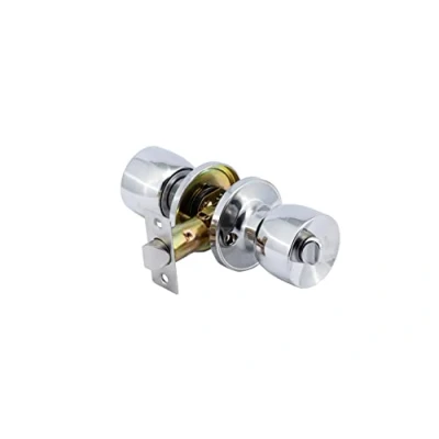 Image of YALE Bathroom KNOB Set Chrome