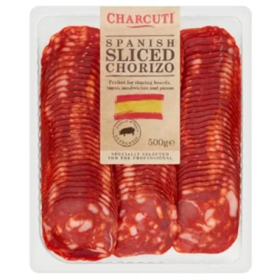 Image of Charcuti Spanish Sliced Chorizo 500g x 1