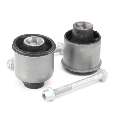 Image of 1J0501541C, 1J0501541CS1, 6R0501541A, 6R0501541AS1 Repair Kit, Axle body FEBI BILSTEIN 31722 Rear Left, Right with screw set, nut
