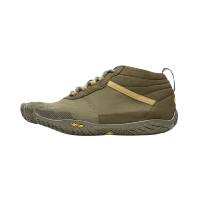 Image of Vibram Men&#039;s V Trek Sneaker, Military/Dark Gray, 8/8.5 UK