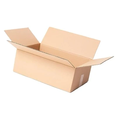 Image of UKPSOLTD 5 x Medium Size Cardboard Packing Boxes 300 230 75mm Corrugated Packaging Shipping Delivery Cartons