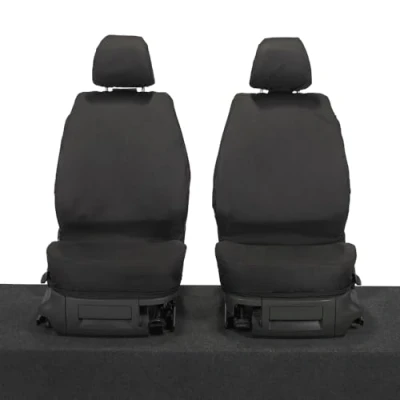 Image of UK Custom Covers SC127B Tailored Heavy Duty Waterproof Front Seat Black To Fit VW Amarok (2011 2023)