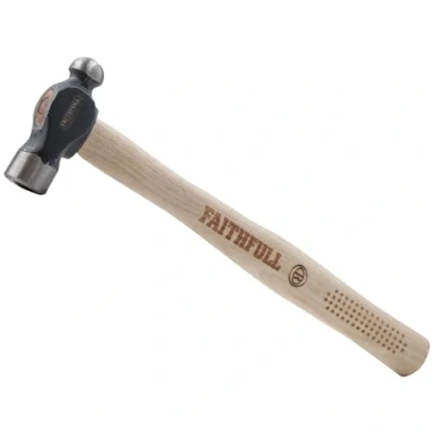 Image of Faithfull FAIBPH4 Ball Pein Hammer, Black, Brown, 4Oz