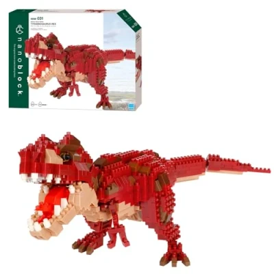 Image of nanoblock Dinosaur Deluxe Edition Tyrannosaurus Rex, [Dinosaurs], Advanced Hobby Series Building Kit