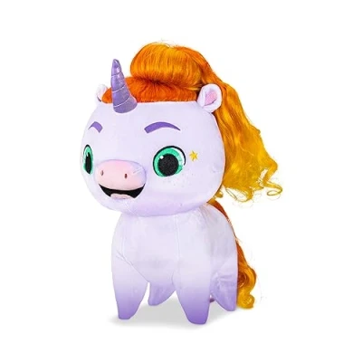 Image of Not Quite Narwhal , Ollie Plush Unicorn Whale, Soft Toy for Children, Toys Girls and Boys, Kids Ages 3+ Basic Fun 25144
