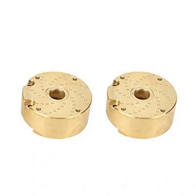 Image of RC T4 Counterweight Balance Weight Gear Cover Brass Part Fit for Traxxas TRX4 1/10 Crawler
