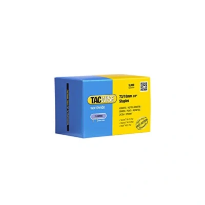 Image of Tacwise 0456 73/10mm Staples for Stapling Pliers (5000 Pieces)