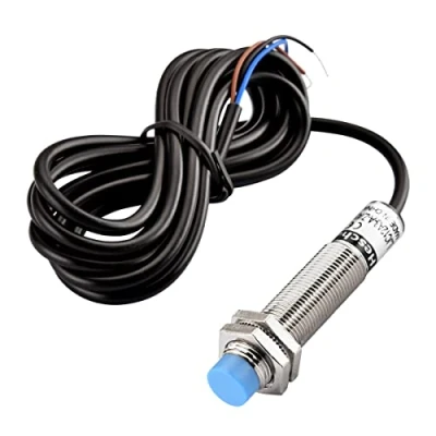 Image of Heschen M12 Capacitive Proximity Sensor Switch, Non Shield Type, LJC12A3 A Z/AY, Detector 1 5mm, 10 30VDC 200mA, PNP Normally Closed(NC), 3 Wires