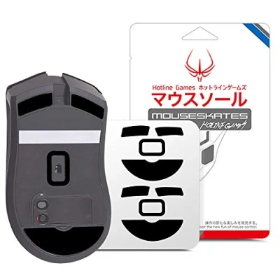 Image of Hotline Games 2Sets Mouse Skates 0.6mm Feet Pad Skatez Mice Replacement (For Mamba wireless)