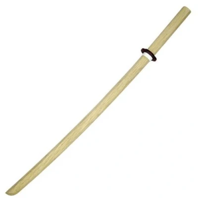 Image of Martial Arts Deluxe Wooden Bokken White Beech wood