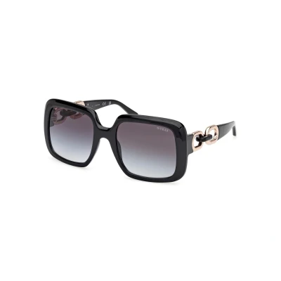 Image of Sunglasses Guess Gu00161 col. 01b Donna Squadrata Nero