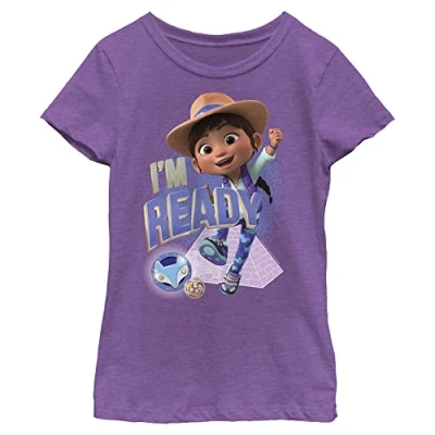 Image of Netflix Girls&#039; Ridley Scott I&#039;m Ready T Shirt, Purple Berry, M