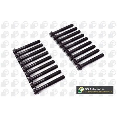 Image of 1005B373, 1005B373x18 Cylinder Head Bolt Kit BGA BK0170 18 MITSUBISHI: L200 / Triton IV Pickup