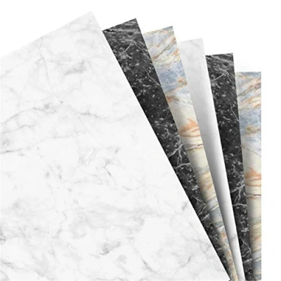 Image of A5 Marble Plain Paper