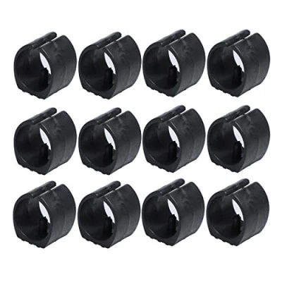 Image of sourcingmap Breuer Chair Foot Floor Glides Single Prong U Shape Caps 22mm 12Pcs