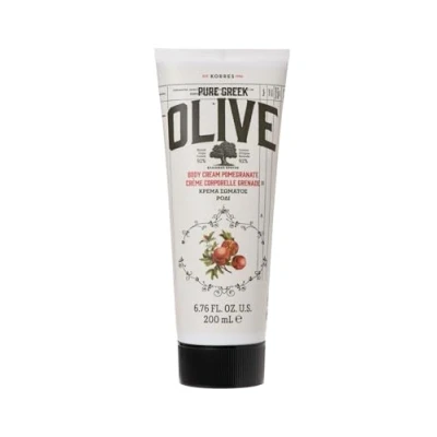 Image of KORRES Olive &amp; Pomegranate Moisturising Body Milk Dermatologically Tested Vegan 200ml