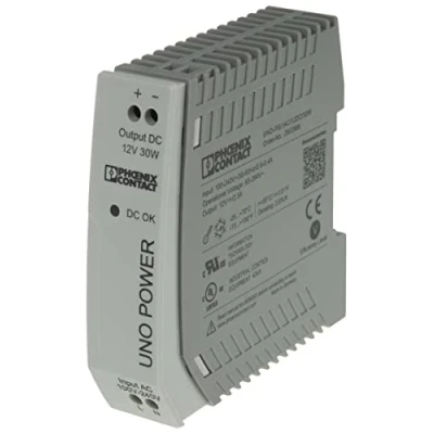 Image of Phoenix Contact 2902998 Power Supply UNO PS/1AC/12DC/30W