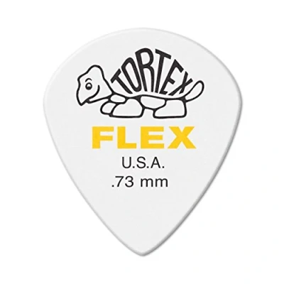 Image of JIM DUNLOP 466R.73 Tortex Flex Jazz III XL .73mm Guitar Pick 72 Pack