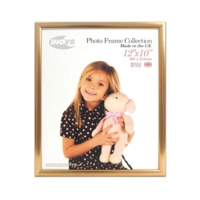 Image of Inov8 Framing PFVS VGLD 1210 Frame, Gold, 12 x 10 inch
