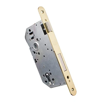 Image of IFAM W500.60RHL Cerradura de Embutir W500.60 Mortise Lock, Brown (Brass), 60 milimetros