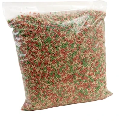 Image of Walters Variety Super Mix (5L Refill Bag) Pond Fish Food for Goldfish, Koi and all Cold Water Premium Nutrition, Floating Pellets Sticks