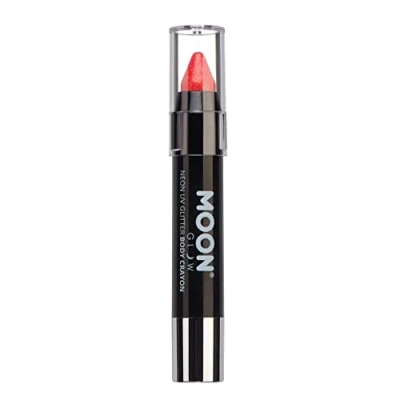 Image of Moon Glow Neon UV Glitter Face Paint Stick / Body Crayon makeup for the &amp; Magenta Glows brightly under lighting