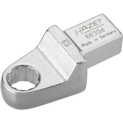 Image of Hazet 13/14 x 18 mm Insert Box End Wrench Silver