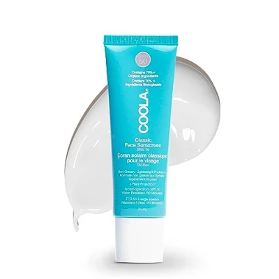 Image of Coola Classic Face Sunscreen SPF50 White Tea 50ml