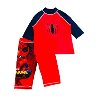 Image of Spiderman Boys Swim Set (Red, 4 5 Years)