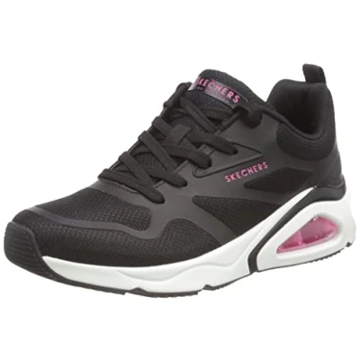 Image of Skechers Sport Tresair Trainers black, Women&#039;s, Size: 6, Black Textile/synthetics