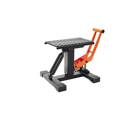 Image of Motorcycle Jack Lift Stand 440 Lbs Dirt Bike Hydraulic Operation Adjustable Height Hoist Table Maintenance,Better Corrosion Resistance