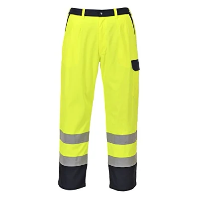 Image of Portwest Hi Vis Bizflame Pro Trousers Yellow XL