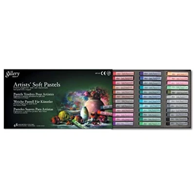 Image of Gallery Soft Pastel Set, Thickness 1 cm, L: 6,5 asstd Colours, 48asstd