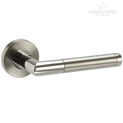 Image of Interior Door Handles with Duo Stainless Steel Finish H730133D
