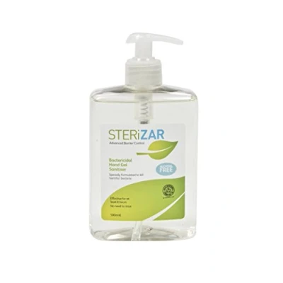 Image of SteriZar Alcohol Free Hand Gel Sanitizer 500ml