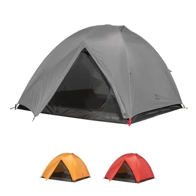 Image of TETON Sports Mountain Ultra Tent; 1 Person Backpacking Dome Tent for Camping; Grey