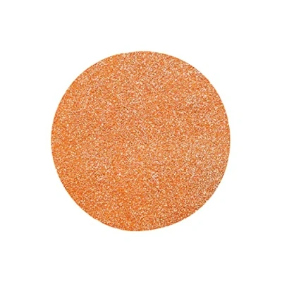 Image of Craftplay Coloured Glitter Art Sand 400 Gram Bag Kids Mix of fine Silver &amp; Sand! Orange