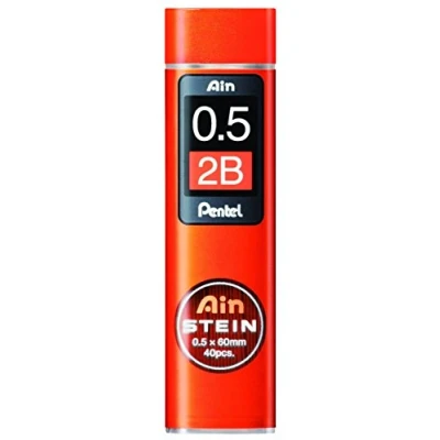 Image of Pentel 0.5mm Ain Stein 2B Refill Lead